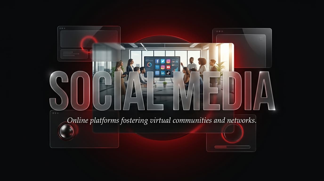 Social media platforms connecting businesses and customers in the GCC.